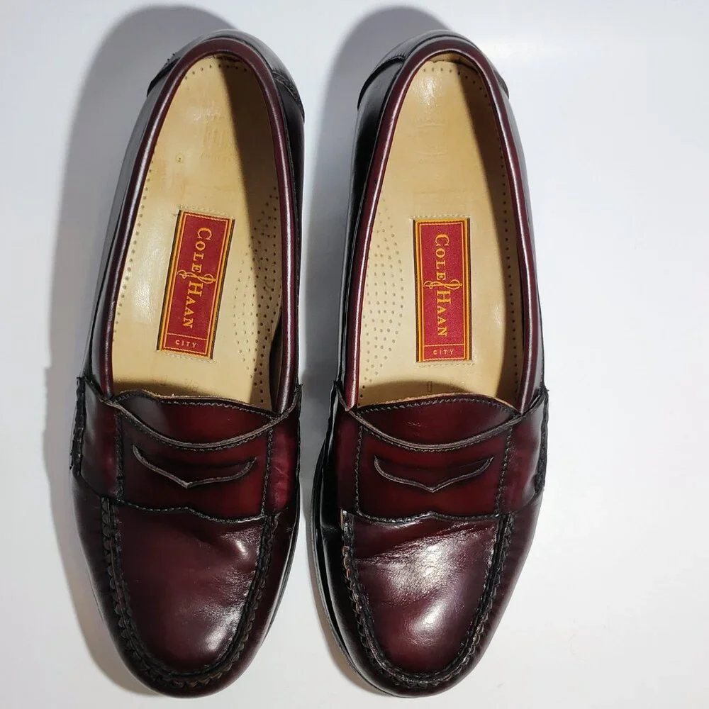Cole Haan Men's‎ 8.5 City Leather Penny Loafers
